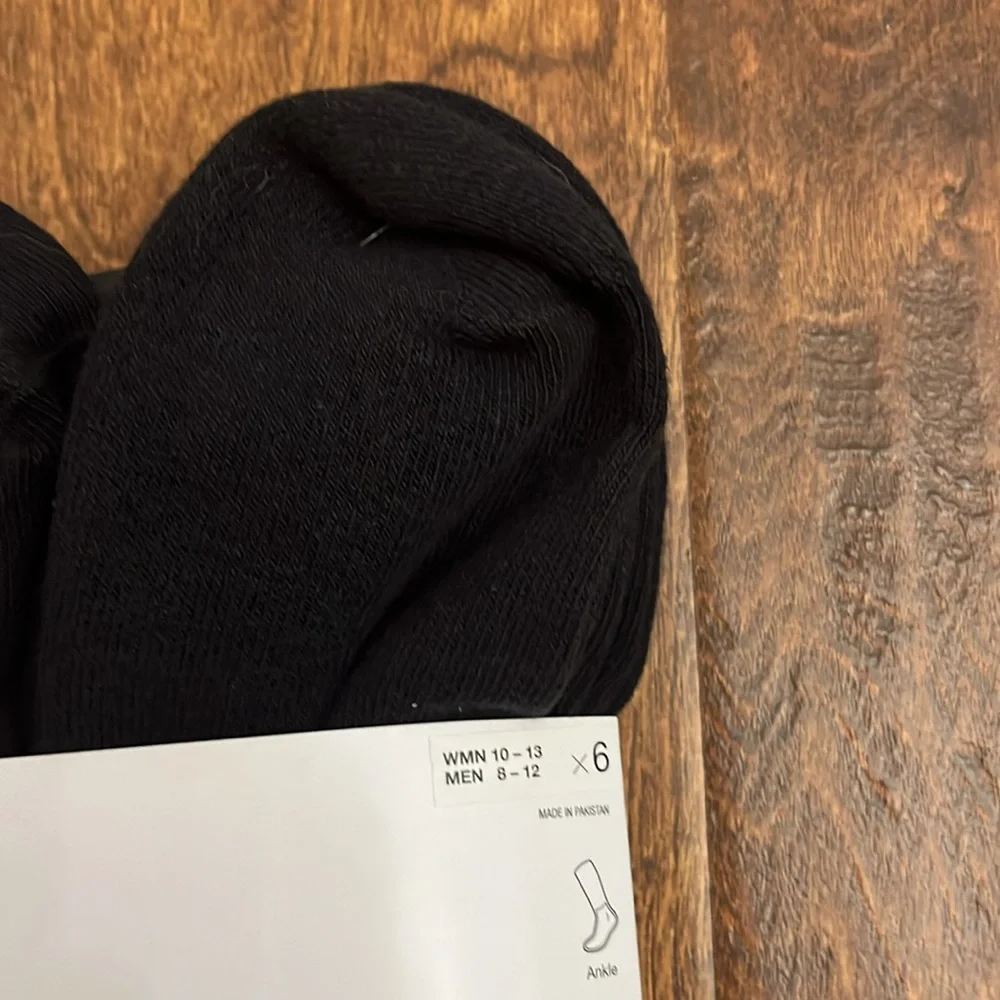 Nike Everyday Ankle Cotton Cushioned Socks 6 Pack_2